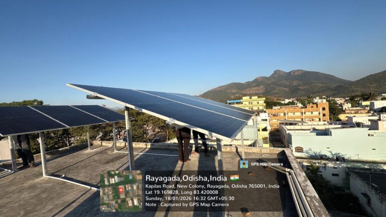 3 KW PM Surya Ghar Solar System in Rayagada